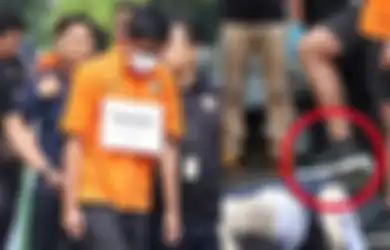Beda dengan Shane yang Pakai Sandal Murah, Mario Dandy Satriyo Dipinjami Sepatu Mahal saat Rekontruksi, Polisi Beberkan Alasannya