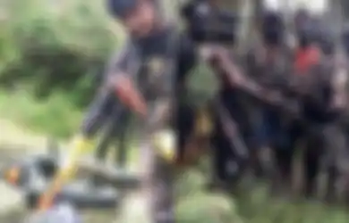 KKB Papua yang Rampas Nyawa Tukang Ojek di Ilaga Kena Getahnya, 3 Anggota OPM Disebut Tewas Kena Timah Panas TNI Polri