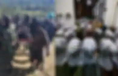 Dihujani Tembakan Dua Senjata Api, Anggota TNI/Polri Diserang OTK saat Amankan Sholat Tarawih, Berikut Ini Kronologi Lengkapnya