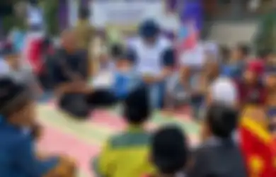 Komunitas Erha Gelar Berkarya Bercerita bagi Anak-anak di Bantargebang