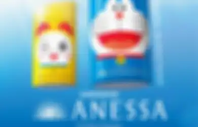 Kolaborasi Doraemon x Anessa Luncurkan Suncreen yang Lebih Canggih