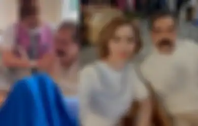Keinginannya Terwujud, David Semringah Leluasa Pelintir Kumis Adam Suseno, Inul Daratista: Asli Kan?