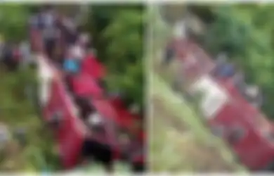Bus Peziarah Masuk Jurang di Guci Tegal Masih Didalami Polisi, Sang Sopir Beri Kesaksian Begini: Saya di Belakangan Mobil