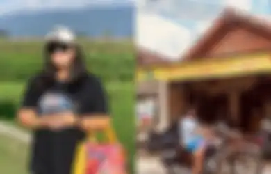 Diboyong Suami Melipir dari Ibukota, Istri Pelawak Ini Kini Pilih Jualan Nasi Tempong dengan Harga Murah Meriah