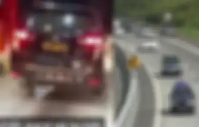 Tak Mau Bayar Tol, Viral Pengemudi Gunakan Mobil Plat Polisi Ngamuk di Pintu Tol Depok-Antasari, Identitasnya Masih Jadi Misteri