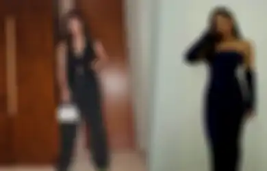 5 Outfit Seksi Serba Hitam Shafa Harris yang Bikin Percaya Diri