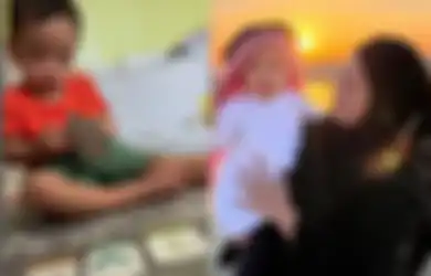 Rayyanza Fasih Belajar Ngaji Iqro Bareng Sus Rini, Sang Perawat Cipung Banjir Pujian Warganet: Masya Allah
