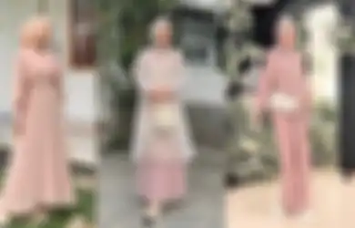 5 Outfit Dress Hijab Warna Pink yang Anggun dan Manis Buat Kondangan