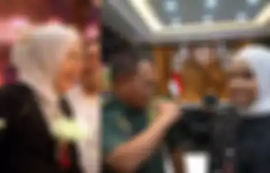 Putri Ariani Injakkan Kaki di Mabes TNI AD, Tak Segan Tanyakan Hal Ini Langsung ke Jenderal Dudung Abdurachman