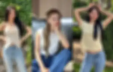 Makin Charming dengan Jeans Pakai 7 Outfit ala Miyeon (G)I-DLE