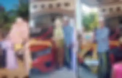 Viral di TikTok Pengantin Pria Beri Seserahan Rp 1 Miliar, Dua Pohon Uang hingga Mobil Mewah Dibawa Menyeberang Pulau