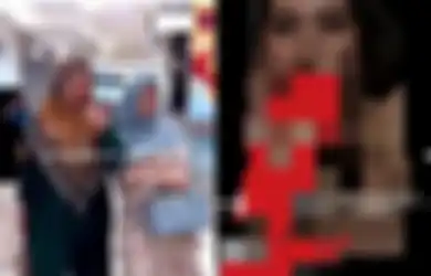 Video Syur 8 Detik Mirip Syahnaz Viral, Ekspresi Amy Qanita Saat Ngemall Bareng Ibu Jeje Disorot Netizen: Gak Natural Banget