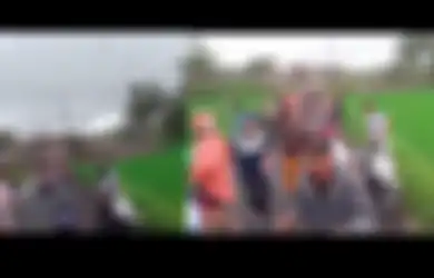 Video Detik-detik Warga Berlarian Hindari Banjir Lahar Dingin Viral di TikTok