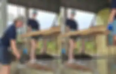 Jauh-jauh dari Belgia, 10 Bule Jadi 'Kuli Bangunan' di Baturaden Demi Bangun Sekolah PAUD Viral di TikTok