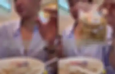 Viral di TikTok, Banjir Kecaman Usai Makan Bakso A Fung yang Dicampur Kerupuk Babi, Jovi Adhiguna Langsung Lakukan Hal Ini
