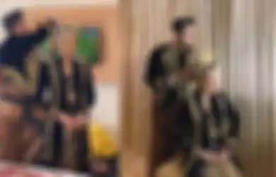 Viral di TikTok Pengantin Wanita Dirias Mempelai Pria, Ternyata sang Suami Berprofesi Sebagai MUA