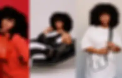 Tampilan Tas The ST.MARC Koleksi Pre-Fall 2023 dengan Wajah SZA