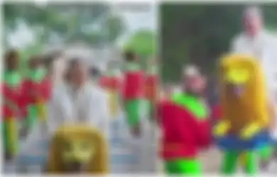 Viral di TikTok Pria Jepang Nikahi Wanita Subang, Terlihat Ekspresi Tegang Ketika Jalani Tradisi Sisingaan