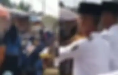 MIRIS! Puluhan ASN Neduh hingga Leyeh-leyeh  saat Upacara Peringatan Kemerdekaan RI Berlangsung, Kocar-kacir saat Ditanya Hal Ini