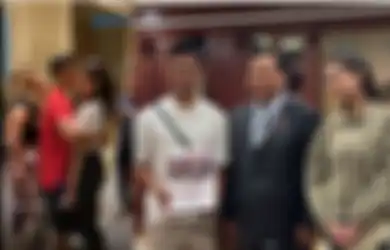 Pengantin Baru Pratama Arhan dan Azizah Salsha Pamer Kemesraan di Depan Menhan Prabowo Subianto