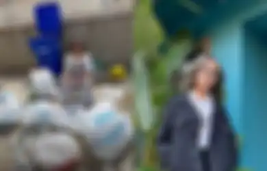 Cinta Kuya Tak Jijik Ambil Sampah Orang Demi Uang, Anak Uya Kuya Banjir Pujian Mulung Botol Bekas di Amerika, Netizen: Dia Mah Membumi