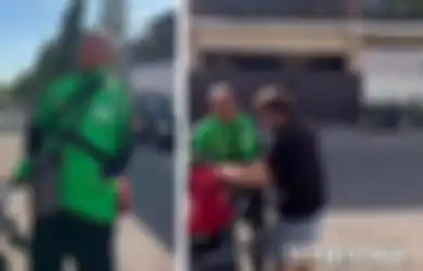 Satu Tangannya Hilang karena Tarik Tebu, Driver Ojol Difabel Ini Buat WNA Tersentuh Lihat Perjuangannya