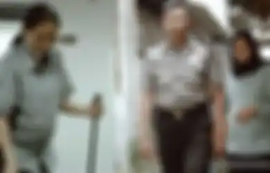 Suaminya Polisi Alami Kebutaan, Istri yang Hamil Tua Rela Jadi Cleaning Service Demi Jaga Dapur Tetap Ngebul