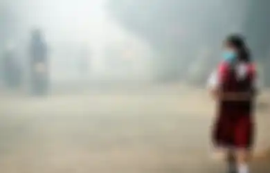 Asap Akibat Kebakaran Hutan Masih Tebal, Pemerintah Jambi Liburkan Para Siswa