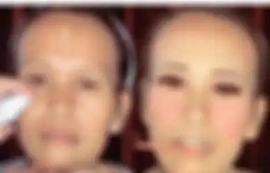 ART Dirias Majikan, Wajahnya Langsung Bikin Pangling Saat Pakai Make Up, Terlihat Jauh Lebih Muda