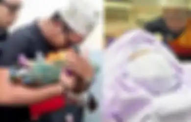 PILU! Suami Terisak Kehilangan Istri dan Anak, Penantian Hadirnya Buah Hati Selama 4 Tahun Pupus