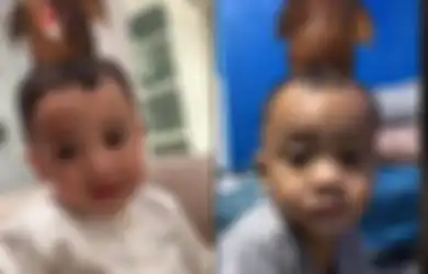 Bayi Mirip Rayyanza Viral di TikTok, Raffi Ahmad dan Nagita Slavina Dicolek, Netizen Juluki Cipung Versi Kabupaten