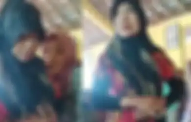 Senyum Santai Copoti Perhiasan Meski Disoraki Warga, Viral Emak-emak Pakai Emas Serenteng Ikut Antre Bansos, Ternyata Ini Sosoknya