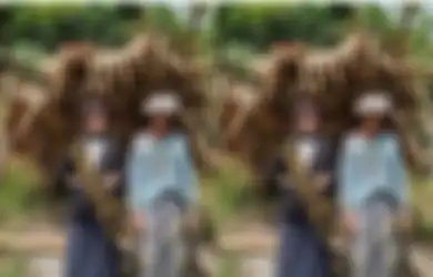 Rumah Gubuk Jadi Saksi, Sri Wulandari Bangga Selesai Sidang Skripsi Langsung Foto Bareng Orang Tua yang Baru Pulang dari Ladang