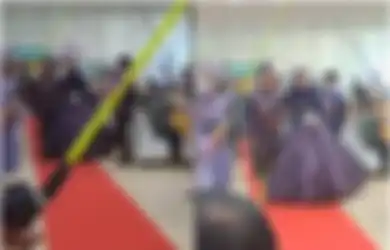Pedang Diganti Alat Pancing, Pengantin Gelar Pernikahan Ala Pedang Pora Viral di TikTok, Ternyata Ini Alasannya