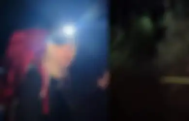 Nekat Sedang Haid Malah Mendaki Gunung Sendiri di Malam Jumat, Wanita Ini Akui Merinding hingga Aksinya Viral di TikTok
