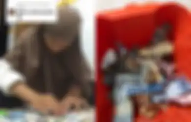 Uang Makan Sebulan yang Digunting Anak Akhirnya Disusun Pakai Selotip, si Mama Muda Curhat Lagi: Seru Juga Main Puzzle