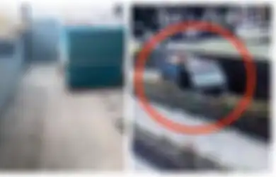 Viral Rekaman CCTV Mobil Pick Up Angkut Boks Biru Diduga Berisi 2 Mayat dari Kampus Unpri, Dilakukan Sebelum Polisi Datang
