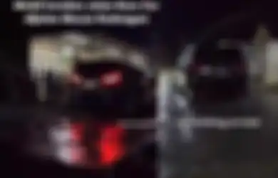 Mobil Alphard Nekat Terobos Jalan yang Sedang Dicor, Pengemudi Justru Ngamuk dan Tantang Warga