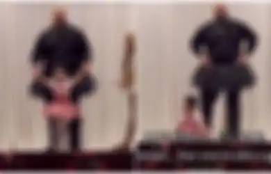 Viral di TikTok, Miliki Kesan Sangar, Seorang Ayah Tak Malu Pakai Rok Tutu Demi Dampingi Putrinya Pentas Balet
