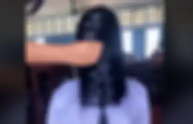 Video Kepangan Rambut Siswi Ini Mendadak Viral di TikTok, Netizen Makin Iri saat Tahu Faktanya