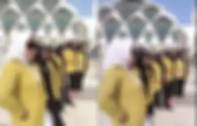 Tuai Pro Kontra, Video Viral Emak-emak Joget di Depan Masjid Panen Sindiran: Norak