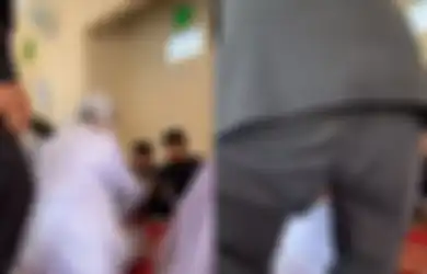 Bikin Tamu Undangan Ngakak, Celana Pria Ini Sobek Saat Momen Akad Pengantin, Videonya Viral di TikTok