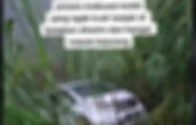 Ternyata Bukan Jalan Umum, Mobil Plat K Terjun Bebas ke Tepi Jurang Dieng Ini Viral di TikTok
