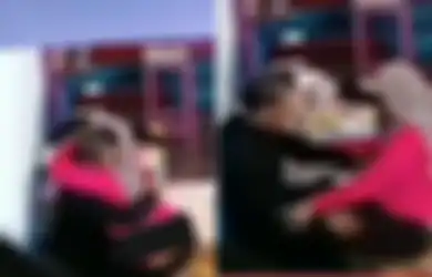 Viral Sejoli Tua Mesum di Warkop Kawasan Jaksel, Asyik Pelukan Mesra hingga Ciuman, Aksi Tak Senonoh Terekam CCTV