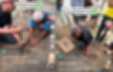 Gali Tanah untuk Dijadikan Alat Musik, Warga Maumere Ciptakan 'Bass Tanah', Prosesnya Viral di TikTok