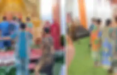HEBOH Pakai Daster ala Emak-emak, Aksi Sekelompok Pria yang Datang ke Pesta Pernikahan di Payakumbuh Ini Viral di TikTok