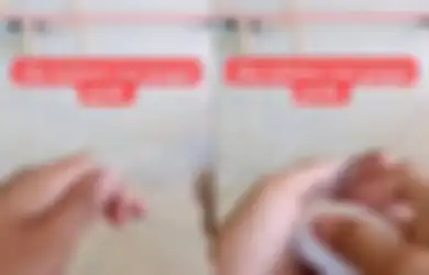Viral di TikTok Tutorial Atasi Tangan Terkena Lem Korea, Awalnya Minta Penonton Tak Panik, Endingnya Panggil Emak