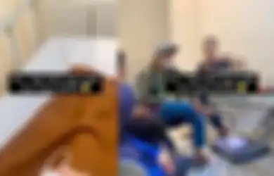 The Real Abdi Negara, Terkulai di Ranjang Rumah Sakit pun Petugas KPPS Ini Tetap Ikut Rapat, Videonya Viral di TikTok