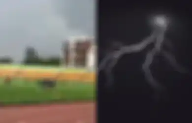 Detik-detik Pemain Sepak Bola Meninggal Tersambar Petir di Stadion Siliwangi, Luka di Dada hingga Kulit Meleleh, Kronologi Diungkap
