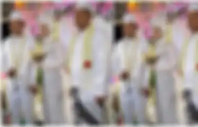 Momen Pengantin Wanita Didampingi 2 Mempelai Pria Ini Viral di TikTok, Ternyata yang Satu Paman Sang Gadis